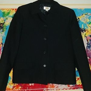 🍷🍷EUC Talbots Black Blazer Jacket 🍷🍷